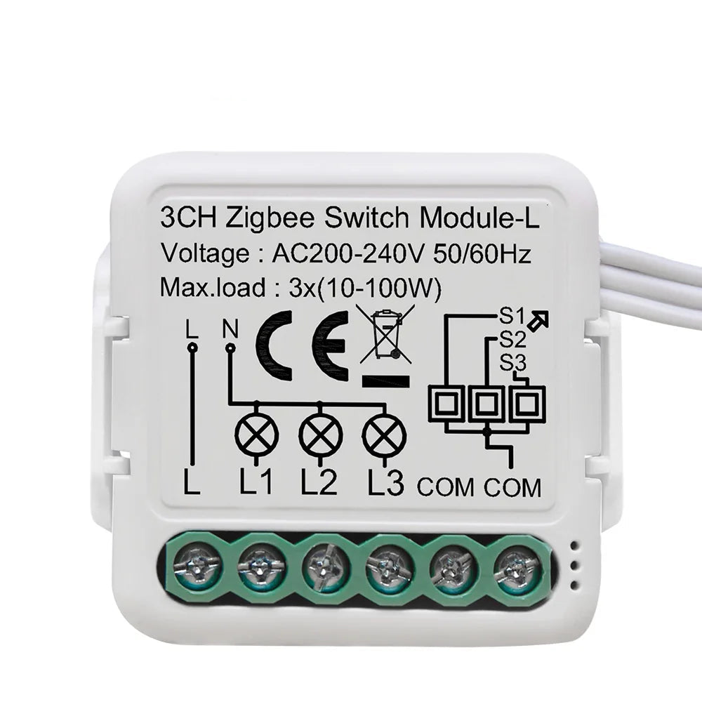 2CH ZigBee Switch Module-L
