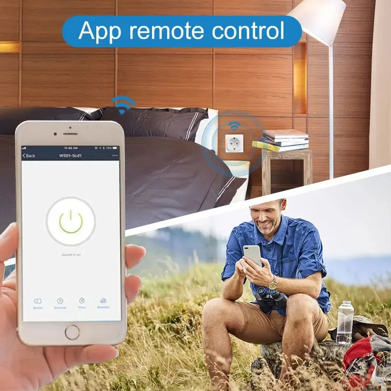 Smart WiFi Plug with Power Monitoring